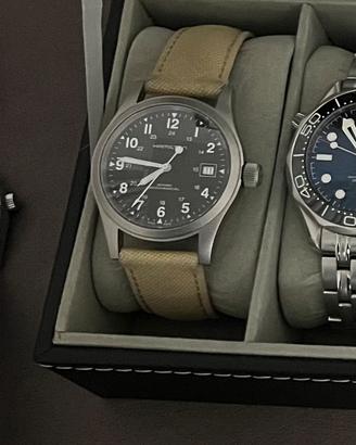 HAMILTON KHAKI FIELD MECHANICAL OFFICER