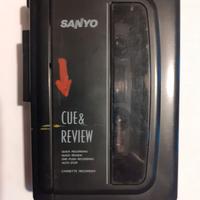 Sanyo Registratore Musicassette MOD 1018 Vintage