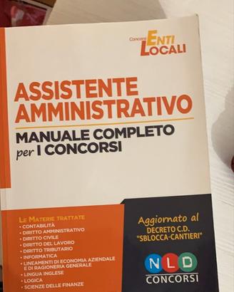 Manuale assistente amministrativo