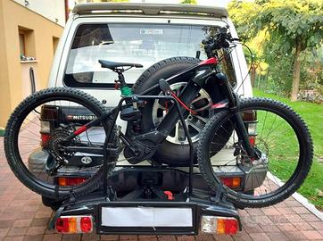 Portabici x gancio traino nuovo ribaltabile top