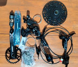 gruppo completo SRAM Sx Nx con freni Level T