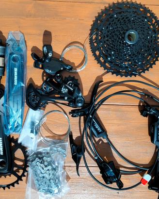gruppo completo SRAM Sx Nx con freni Level T