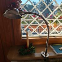 lampada da tavolo con morsetto