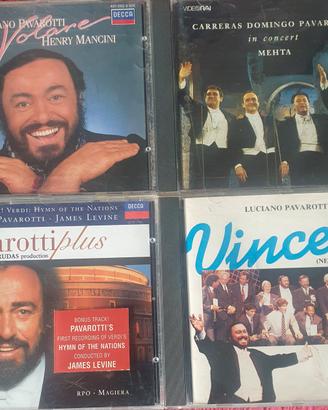 4 CD Pavarotti  - vedi foto - su etichetta DECCA