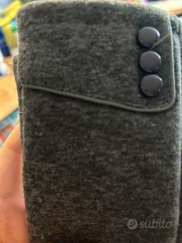 Guanti da donna grigio