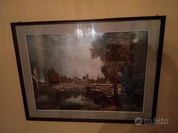 Quadro paesaggio anni 70/80