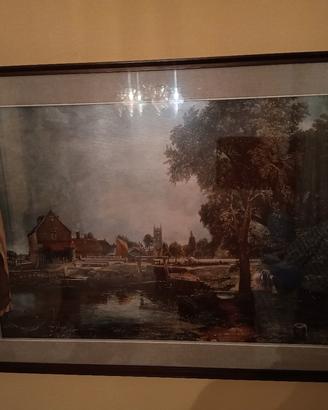 Quadro paesaggio anni 70/80