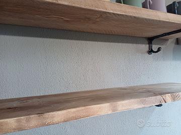 Mensole in legno di recupero artigianali
