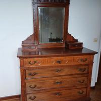 Comò Antico Legno Massello - con Alzata- PD