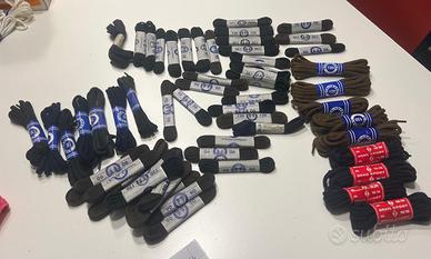 Stock di lacci nuovi e assortiti per scarpe