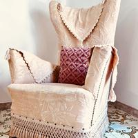 Poltrona antica trono