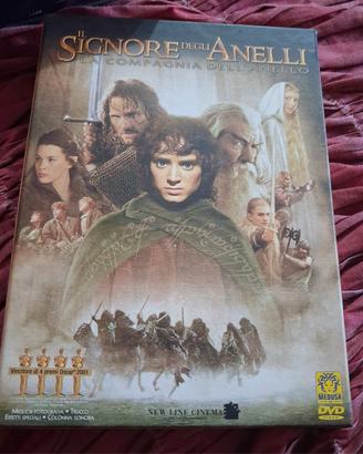 cofanetto IL SIGNORE DEGLI ANELLI La compagnia del