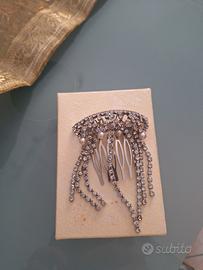 pettinino fermaglio per capelli