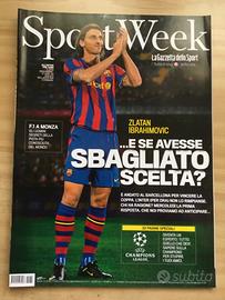 Sportweek 12/9/09 Zlatan Ibrahimovic Barcellona