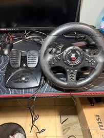 volante e pedaliera per xbox/play