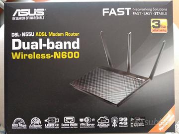 ASUS MODEM ROUTER WIRELESS DSL-N55U