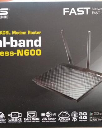 ASUS MODEM ROUTER WIRELESS DSL-N55U