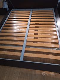 Rete doghe in legno matrimoniale