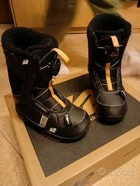 Scarponi da snowboard per bambino k2