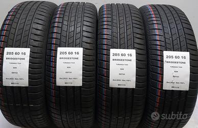 4 GOMME 205 60 16 BRIDGESTONE BR1115