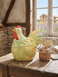 Gallina ceramica