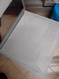 N.4 sedie in acciaio per cucina