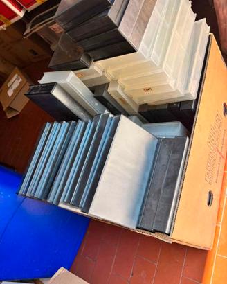 LOTTO 90 CUSTODIE PER VHS cm. 20,5X12