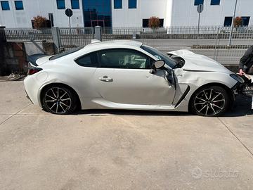 Toyota Gr 86 dicembre 2023 incidentata