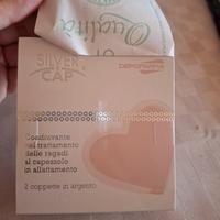 coppette in argento allattamento 