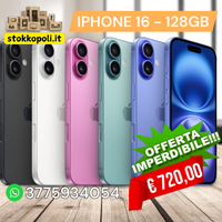 IPHONE 16 128GB (NUOVO)