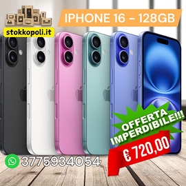 IPHONE 16 128GB (NUOVO)