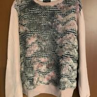 Maglione donna rosa t 40