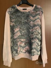 Maglione donna rosa t 40
