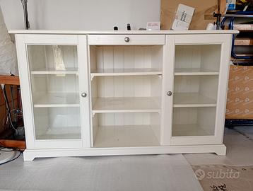 Vetrinetta laccata bianca