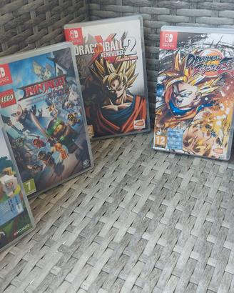 Lotto 5 giochi Nintendo Switch