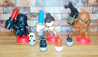 Set Personaggi Star Wars - Vader, Rey e Chewbacca