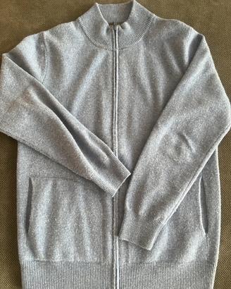 Maglione in cachemire azzurro tg. 10/12 anni
