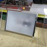 4 plafoniere con vetro e lampadina interna