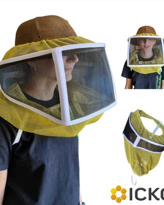 Casco e maschera apicoltura