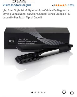 Piastra Ghd asciuga e liscia