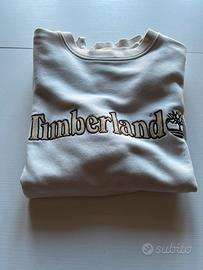 Felpa bianca Timberland