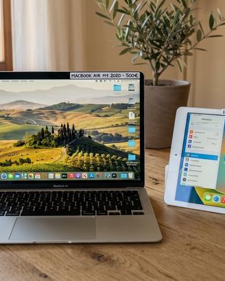 MacBook Air M1  +   iPad 9ª Gen