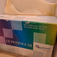 batteria di pentole 25 pezzi