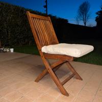 Set da giardino in tek 6/10 posti