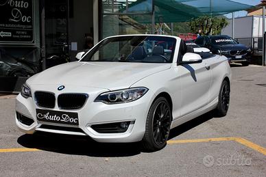 BMW 220i Cabrio 185CV – Bianco Perla – Full LED