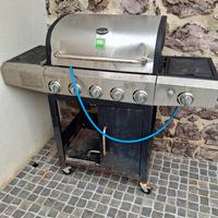 barbecue a gas