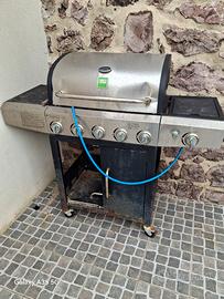 barbecue a gas