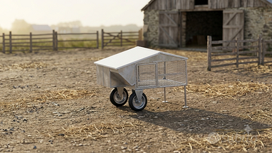 Pollaio Mobile per 4/6 galline