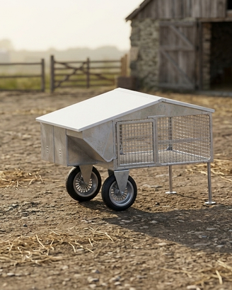 Pollaio Mobile per 4/6 galline