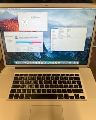 Macbook pro 19 a1297 2009